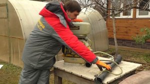 Обзор на бензиновый ранцевый опрыскиватель Champion ps 257