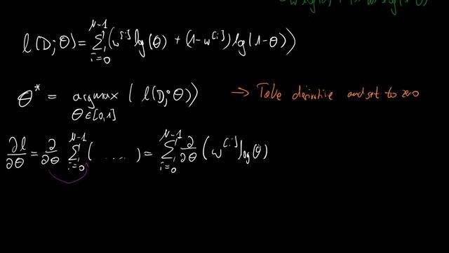 Maximum Likelihood Estimate for Bernoulli Distribution | Derivation and Implementation смотреть онлайн