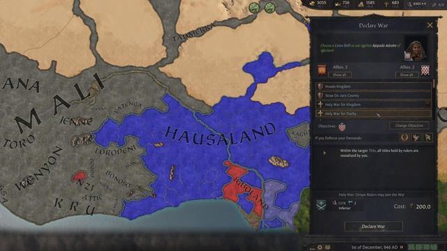 Crusader Kings III (CK3) - Mother of us All Achievement: New Empire, Reformed Faith (Part 4) смотреть онлайн