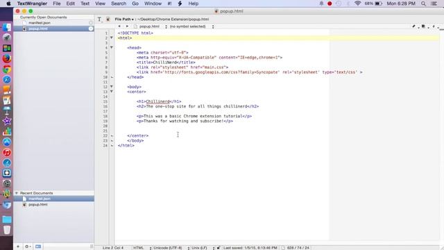 Build A Basic Chrome Extension смотреть онлайн