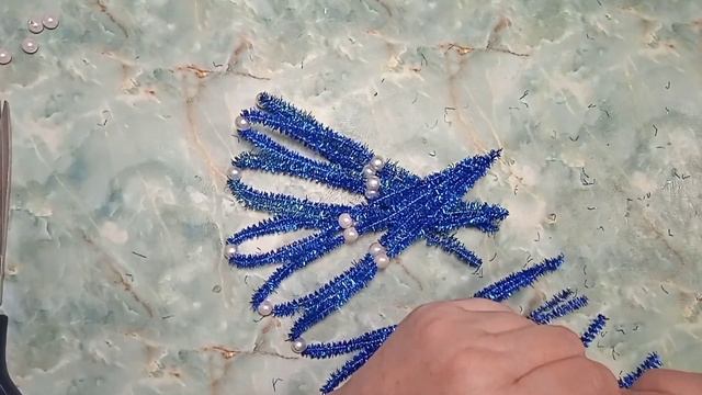 Невероятная снежинка 3D из синильной проволоки. смотреть онлайн