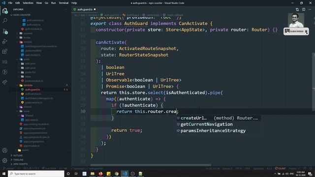 39. Access ngrx state in CanActivate Route Guard for protecting routes in Angular Ngrx Application смотреть онлайн