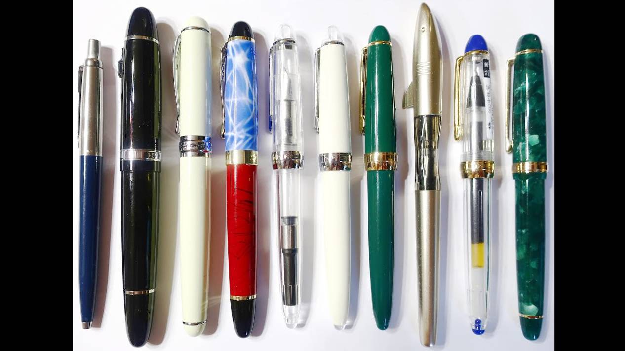 Сравнение ручек JinHao 金豪. Разбор ручки 992. JinHao 992 Fountain Pen Complete Disassembly