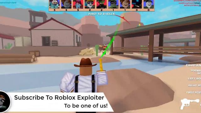 ROBLOX Shoot out Gun Mod Script! (WORKING!!) смотреть онлайн