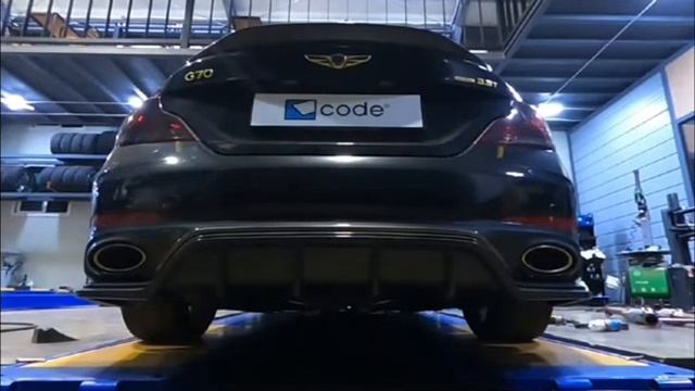 Hyundai GENESIS G70 3.3T Exhaust System E.v.c