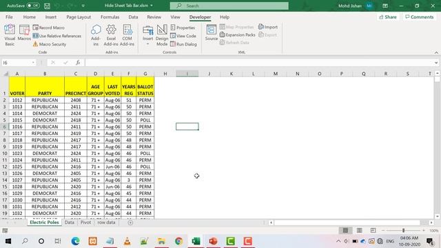 Hide/Unhide Sheet Tab Bar in VBA | Excel VBA Tutorial in Hindi смотреть онлайн