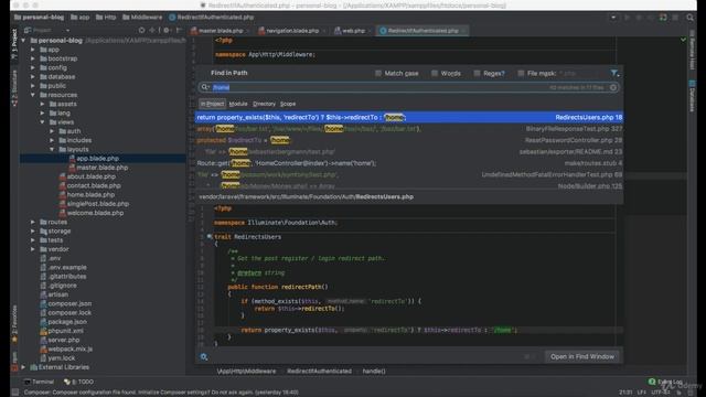 Lesson 40: Navigation - Ultimate Laravel tutorial смотреть онлайн