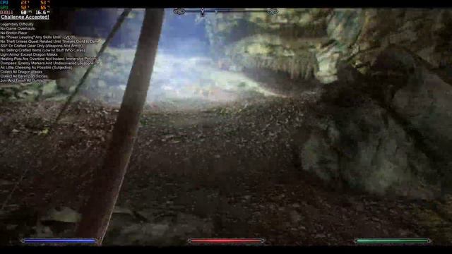 Skyrim Legendary Challenge Episode 1: A Nord's Last Thoughts.. смотреть онлайн