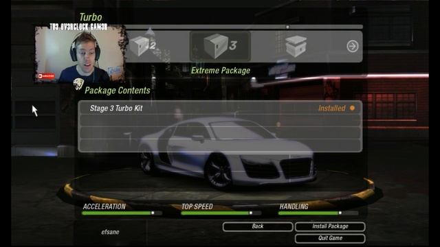 Audi R8 in Need for Speed Underground 2 смотреть онлайн