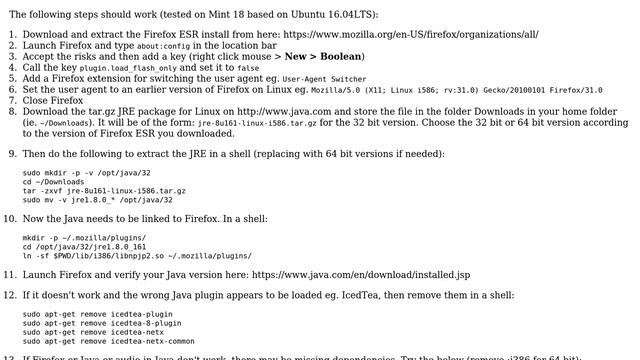 Java plugin no longer supported in firefox 52. Is there any other way to run java applets in... смотреть онлайн