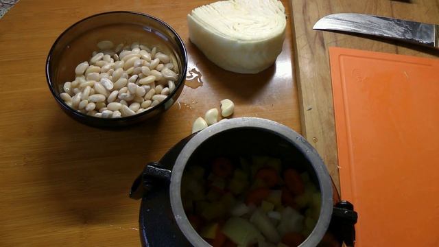 Постное блюдо Рагу в афганказане. Чо ПОХАВАТЬ. смотреть онлайн