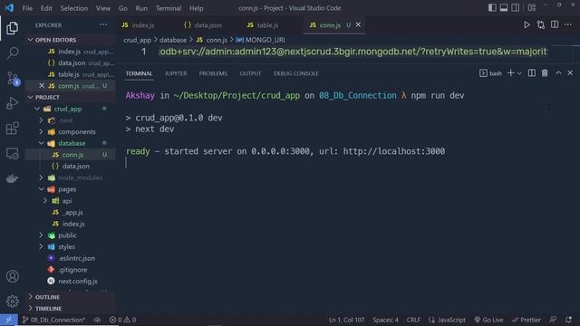CRUD Application with Redux & React Query - Next.js For Beginners [#9] - MongoDB Connection смотреть онлайн