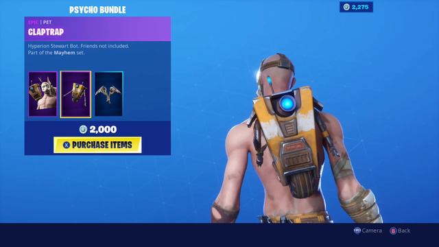 FORTNITE x MAYHEM - ITEM SHOP! (FORTNITE x BORDERLANDS) смотреть онлайн