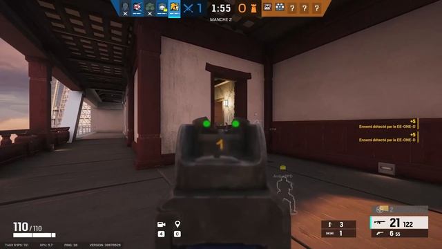 Casual player playing KALI 360 HS | Rainbow Six Siege смотреть онлайн