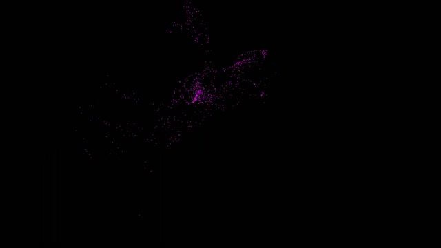 Эффект частиц в blender. смотреть онлайн