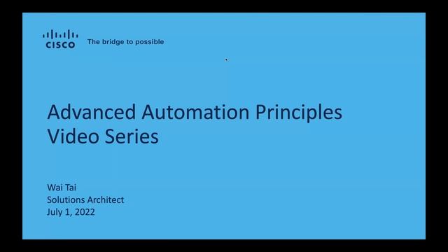 Introduction to Advanced Automation Principles Video Series смотреть онлайн