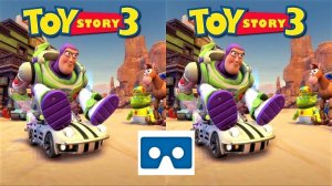 Toy Story 3 Game 3D VR video 3D SBS VR box google cardboard 1