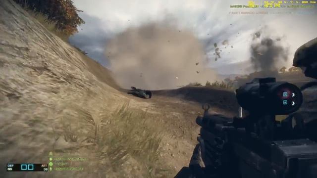 Como explodir um amigo camper - Bad Company 2 - ATI Hd 5850 - Directx 11 смотреть онлайн