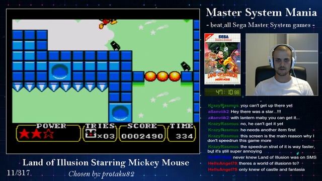 Master System Mania - 11/317 - Land of Illusion Starring Mickey Mouse (Part 1) смотреть онлайн
