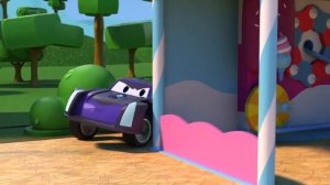 DINOSAUR vs. SUPER ROBOT | RoboFuse - Superhero Rescue | Trucks Videos for Children