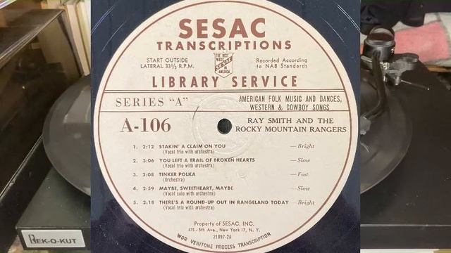 Ray Smith and the Rocky Mountain Rangers: Tinker Polka (16" transcription dub) смотреть онлайн