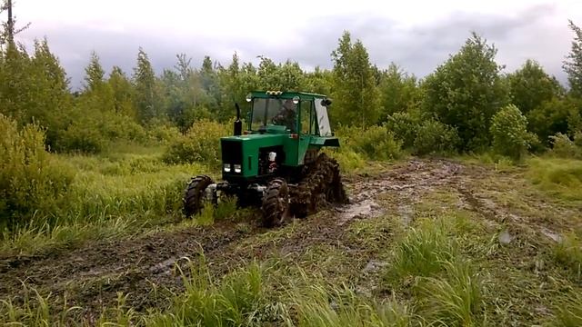 Полугусеничный ход к тракторам мтз -80 (Беларус) смотреть онлайн