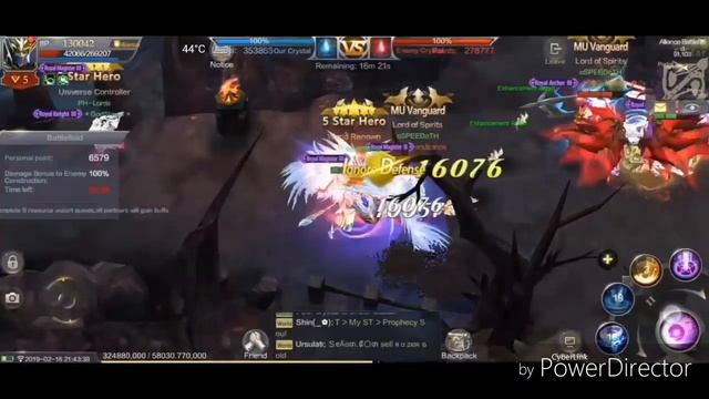 Mage Gameplay: Alliance Battlefield Mu Origin 2 смотреть онлайн