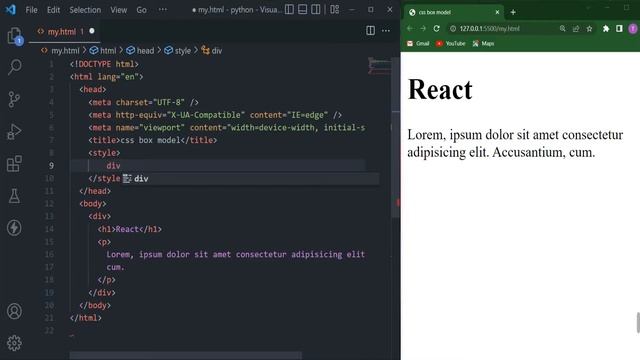 css box model | css tutorial for beginners смотреть онлайн