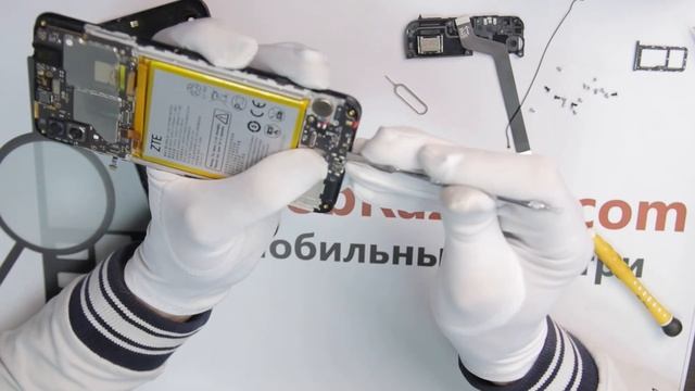 Инструкция как разобрать ZTE Blade V10 Vita