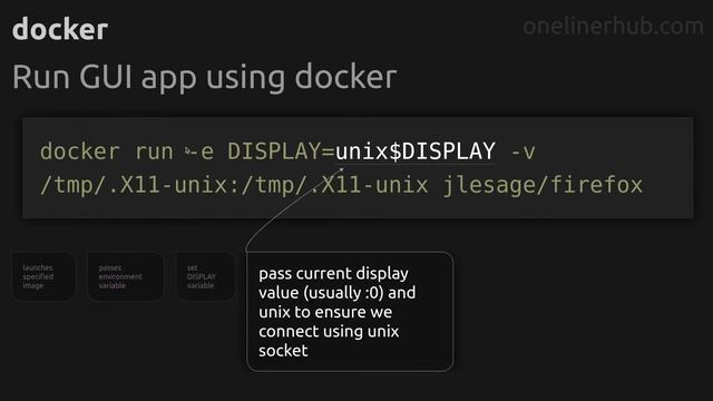 Run GUI app using docker #docker смотреть онлайн