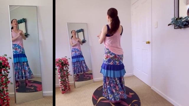 Simple flamenco steps for Bulerias Por Fiesta | Beginner flamenco dance?? смотреть онлайн