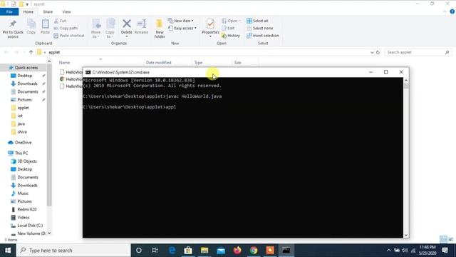 How to Execute Applet Program without any error || ShivaChandrArjuna смотреть онлайн