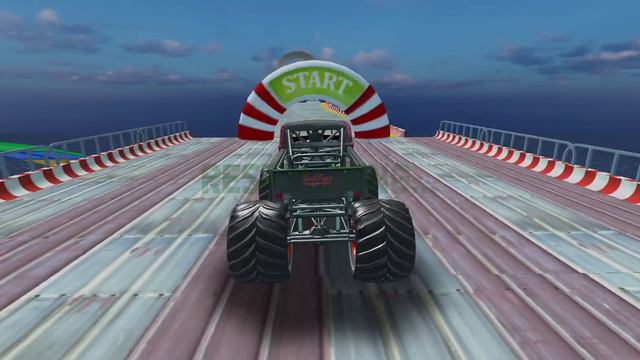 Monster Truck City Stunts - Truck Simulator Offroad Game - Android GamePlay #11 смотреть онлайн