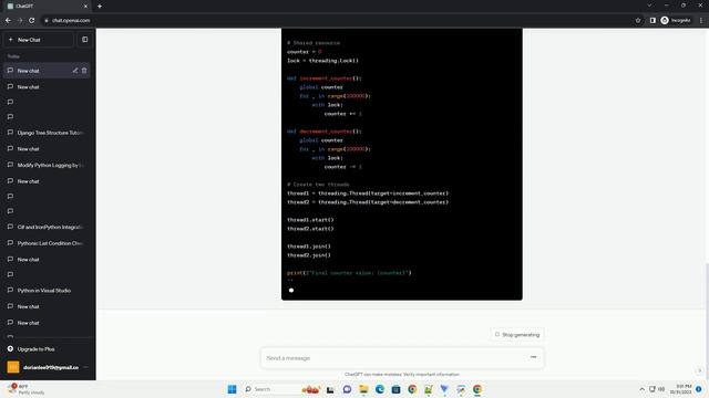 Threads in python смотреть онлайн