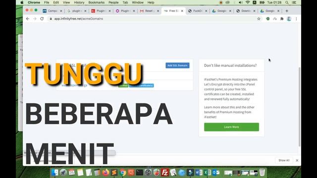 Cara Install SSL di Cpanel Website Gratis Infinityfree смотреть онлайн