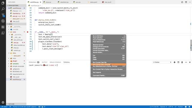 Automate WLAN with Python 1 - Demo смотреть онлайн