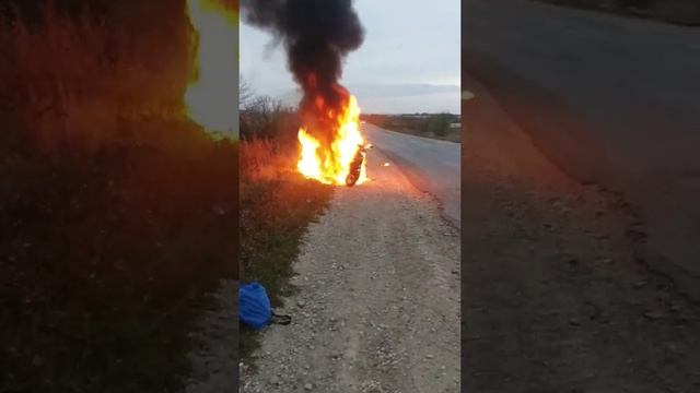 Как сгорел мой скутер смотреть онлайн
