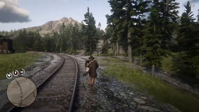 Red Dead Redemption 2 John stabs a coyote смотреть онлайн