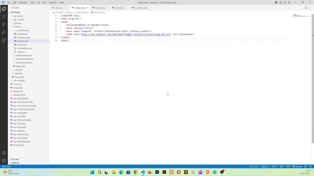 functions.php File in WordPress Theme | WordPress in TELUGU | WordPress Telugu Development Tutorial смотреть онлайн