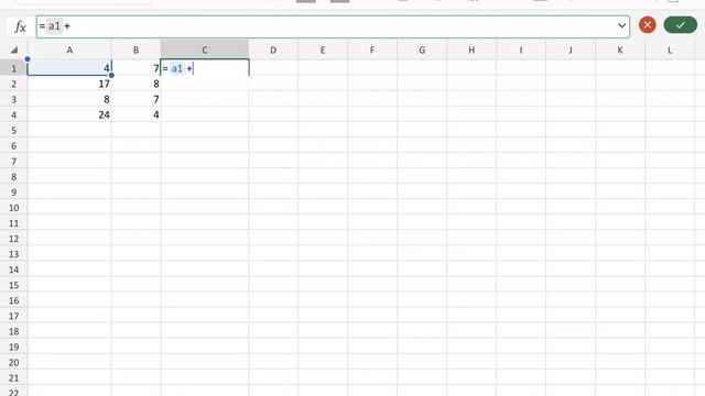 Lage enkle formler i Excel med iPad смотреть онлайн