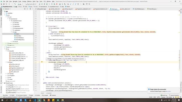 Android Alarm Manager Implementation with MVVM смотреть онлайн
