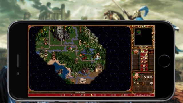 Heroes III Might & Magic: HD Edition on iPhone 6 смотреть онлайн
