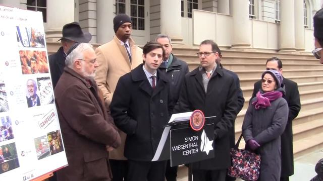 Simon Wiesenthal Center Top Ten Anti-Semitic/Anti-Israel Incidents - councilmember Stephen Levin смотреть онлайн