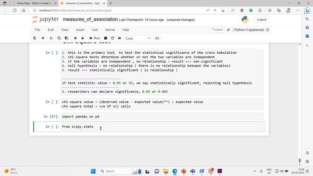 5_3_3_40 measures of association _ Chi-Square test смотреть онлайн