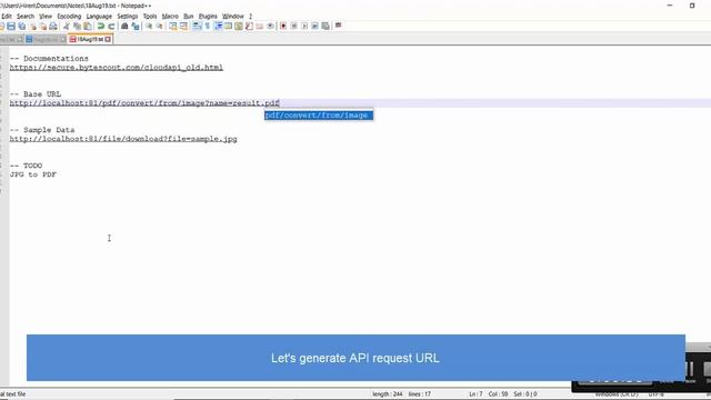 Bytescout API Server - Image to PDF (5/7) смотреть онлайн