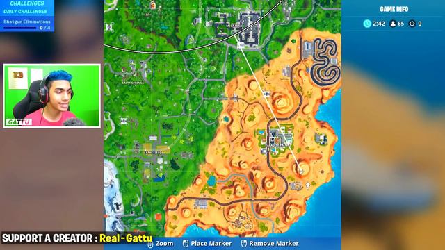 Fortnite FORTBYTE #81 LOCATION - Accessible in the Daytime near a Mountain top Cactus Wedge смотреть онлайн