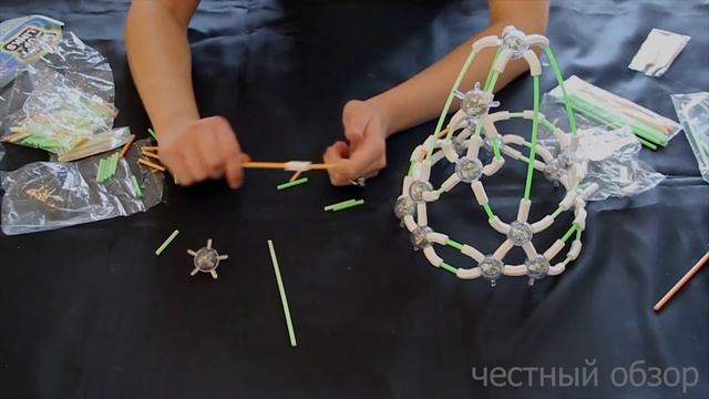 Необыкновенный детский светящийся конструктор Lights Up Links. Лайт ап Линкс. Игрушки Киров. смотреть онлайн