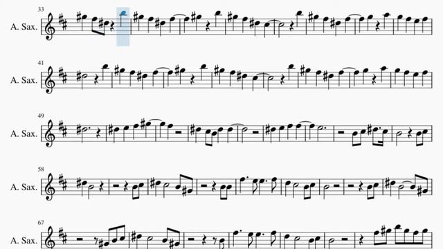 Alto Sax Sheet Music: How to play Best Part by HER ft Daniel Caesar смотреть онлайн
