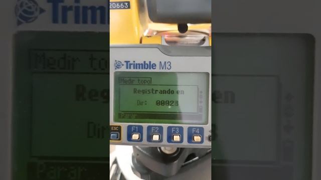 Trimble M3 (modelo viejo, pantalla monocromática) parte 3: medición смотреть онлайн