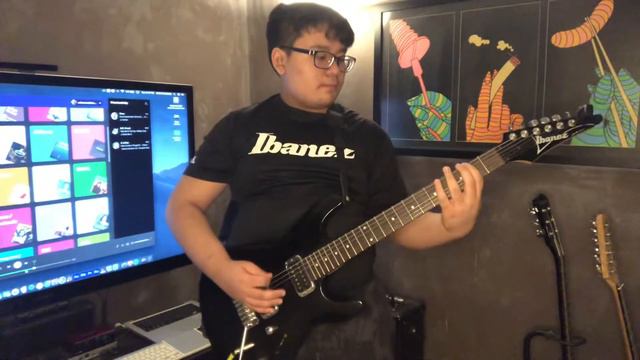 TOTO-Hydra Main Riff Guitar Cover смотреть онлайн